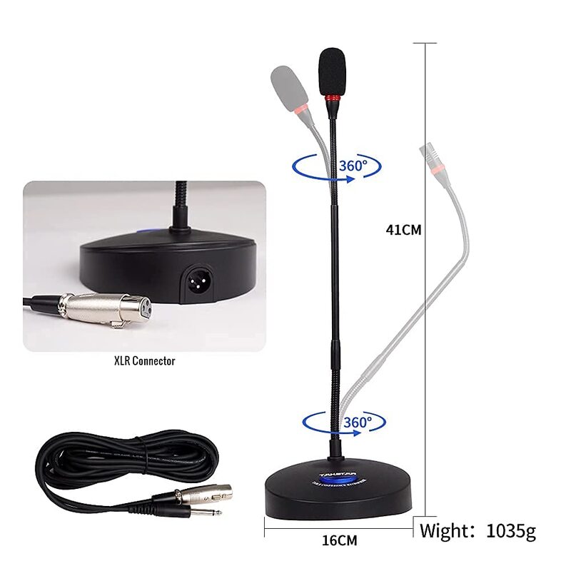 Micro hội nghị c&oacute; d&acirc;y Takstar MS - 118