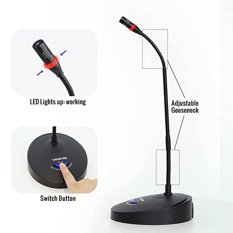 Micro hội nghị c&oacute; d&acirc;y Takstar MS - 118