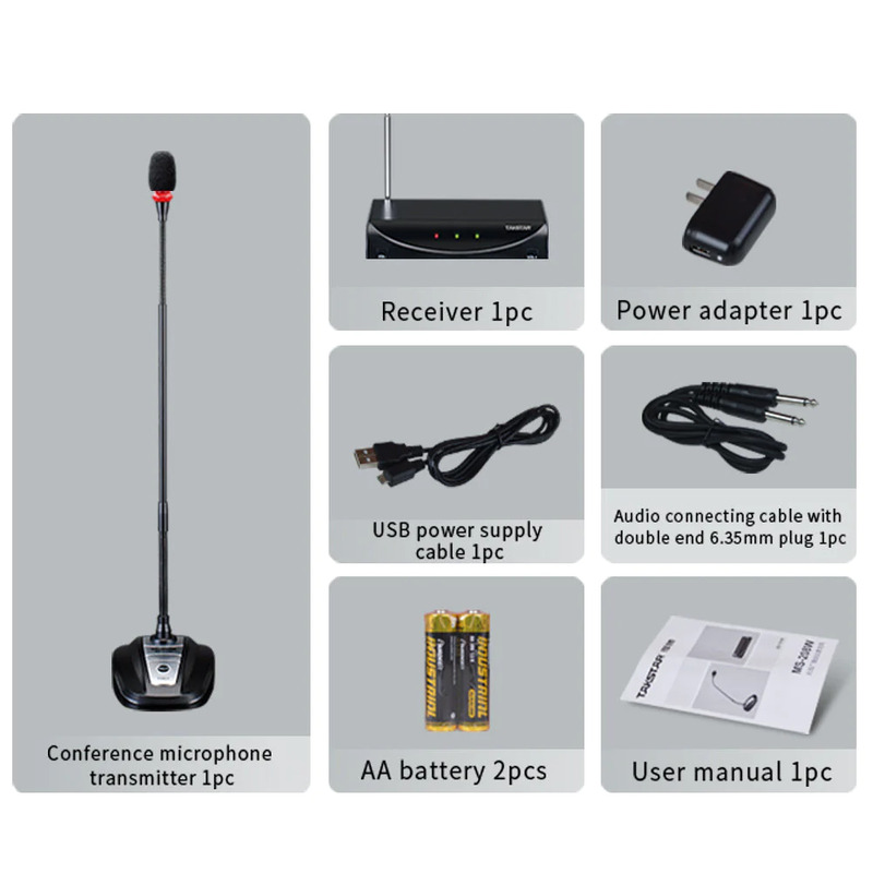 Micro hội nghị kh&ocirc;ng d&acirc;y Takstar MS - 208W