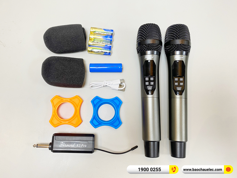 Micro kh&ocirc;ng d&acirc;y BKsound A3 Pro New