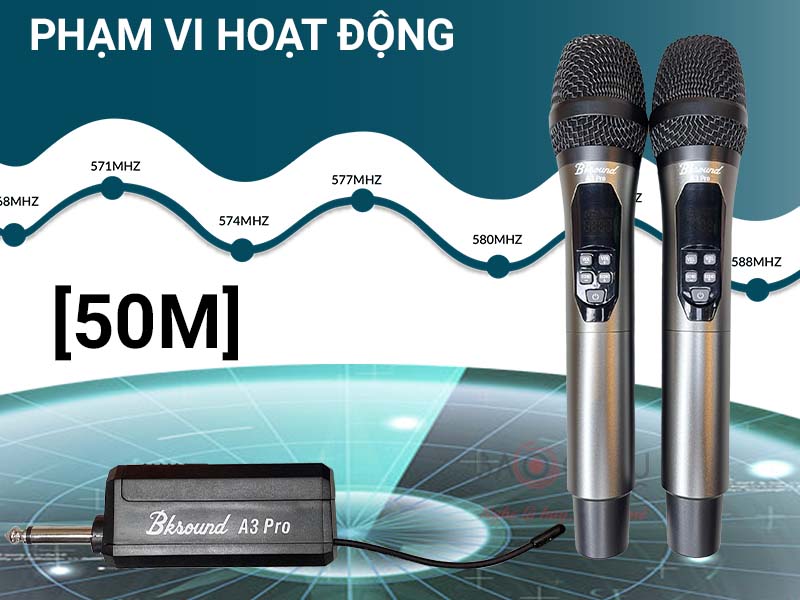 Micro không dây BKsound A3 Pro New