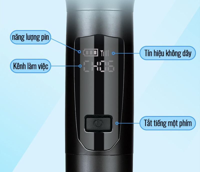 Micro kh&ocirc;ng d&acirc;y Takstar TS - K201