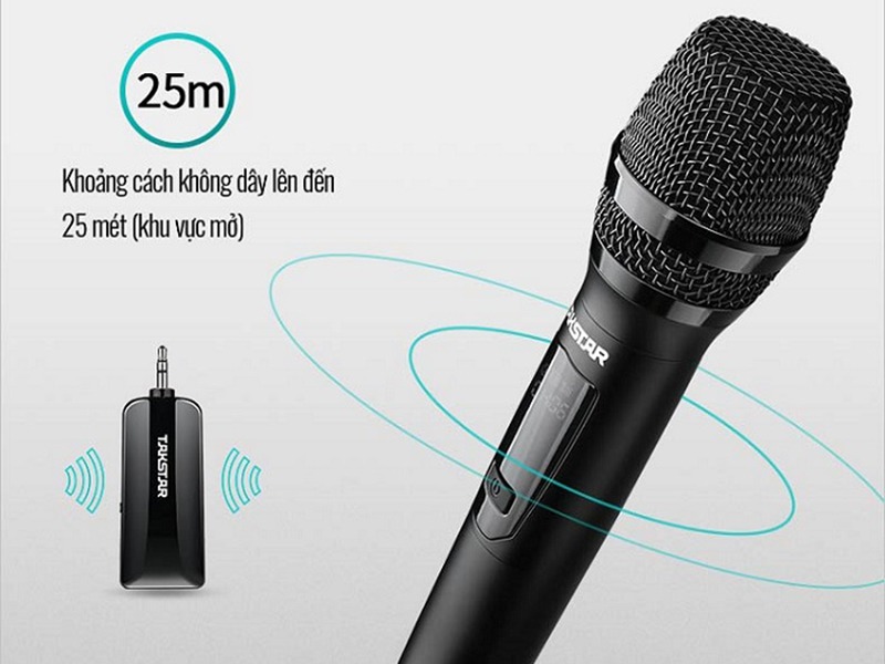 Micro kh&ocirc;ng d&acirc;y Takstar TS - K201