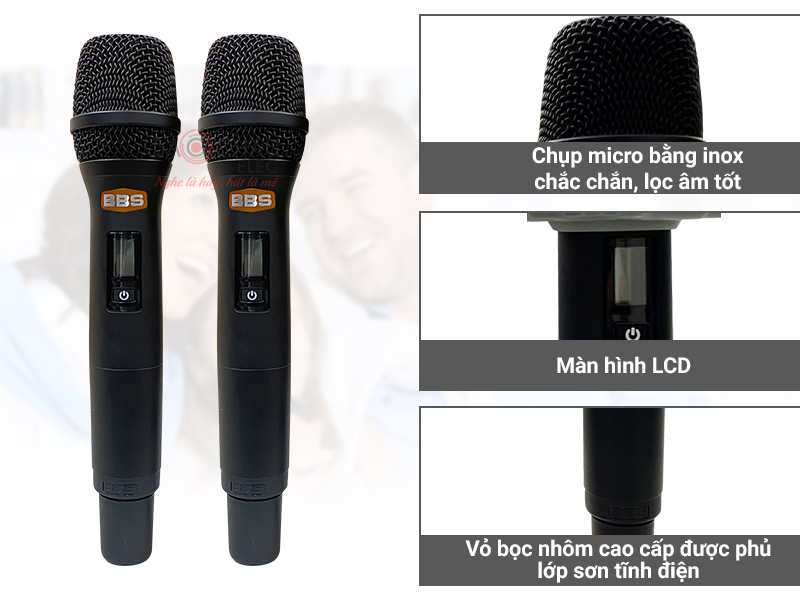 Micro kh&ocirc;ng d&acirc;y BBS W500
