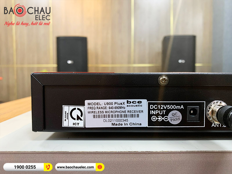 Micro kh&ocirc;ng d&acirc;y BCE U900 Plus X (New 2021)
