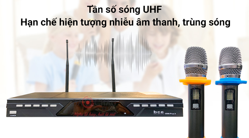 Micro kh&ocirc;ng d&acirc;y BCE U900 Plus X (New 2021)