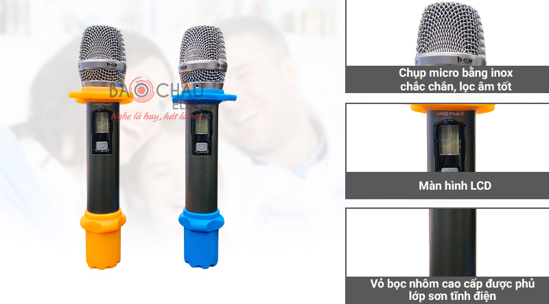 Micro kh&ocirc;ng d&acirc;y BCE U900 Plus X (New 2021)