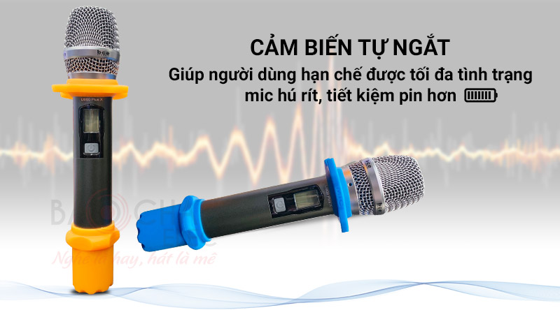 Micro kh&ocirc;ng d&acirc;y BCE U900 Plus X (New 2021)