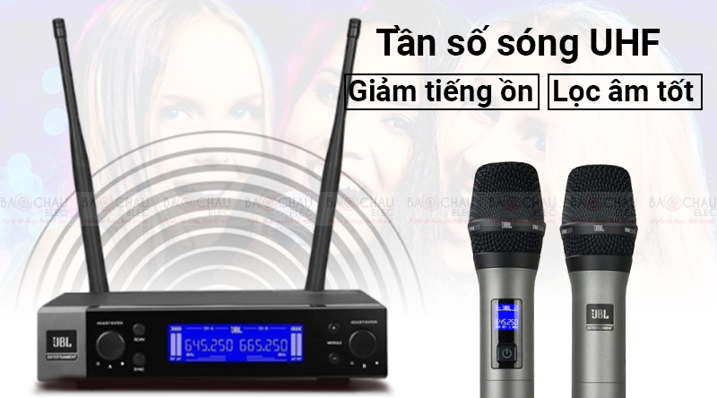 Micro kh&ocirc;ng d&acirc;y JBL VM200 ch&iacute;nh h&atilde;ng gi&aacute; rẻ