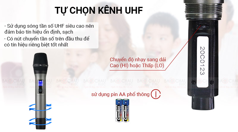 Micro kh&ocirc;ng d&acirc;y JBL VM200 ch&iacute;nh h&atilde;ng gi&aacute; rẻ