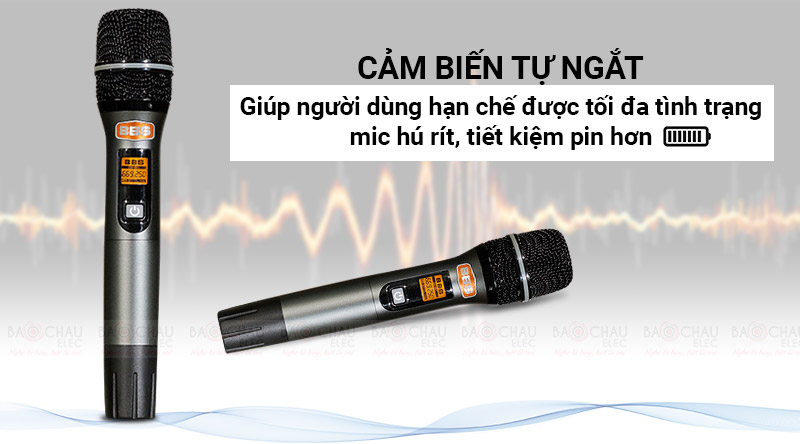 Micro không dây BBS B900