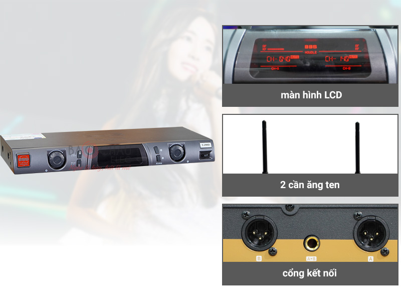Micro kh&ocirc;ng d&acirc;y BBS-S290D