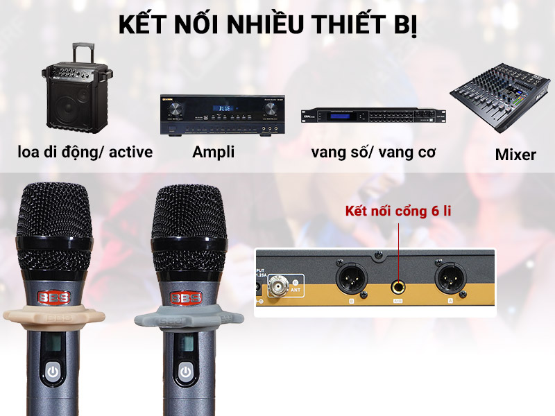Micro kh&ocirc;ng d&acirc;y BBS-S290D
