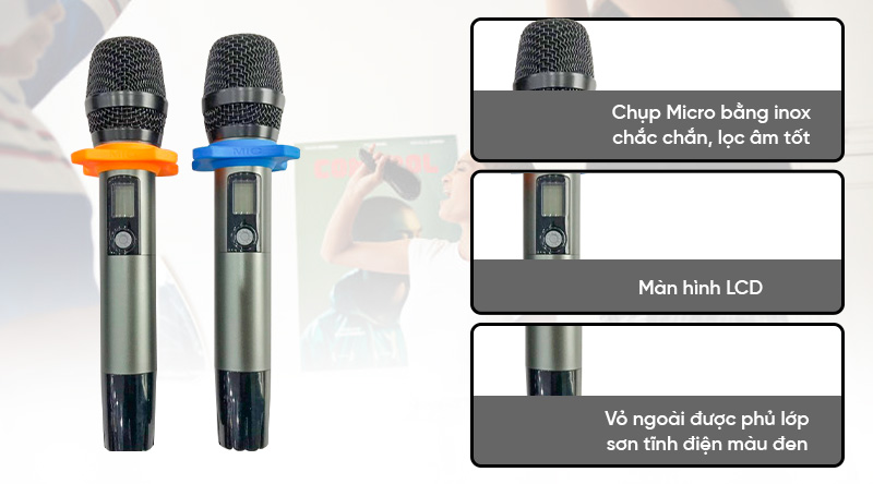 Micro kh&ocirc;ng d&acirc;y BIK BJ-U500