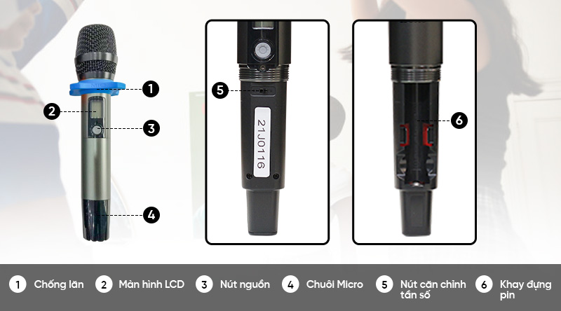 Micro kh&ocirc;ng d&acirc;y BIK BJ-U500