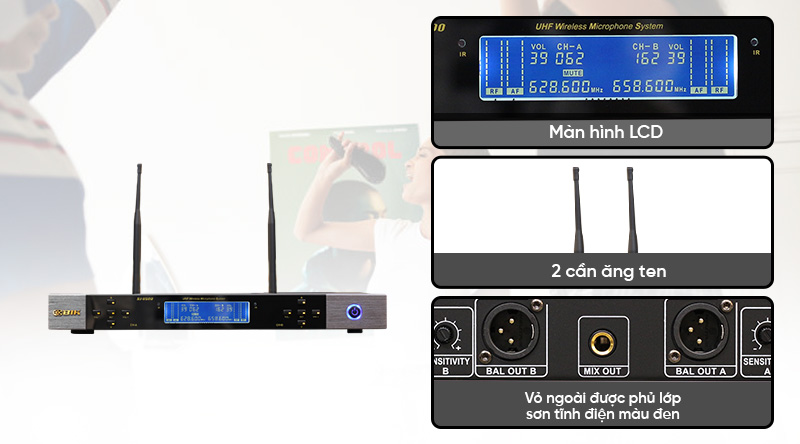 Micro kh&ocirc;ng d&acirc;y BIK BJ-U500