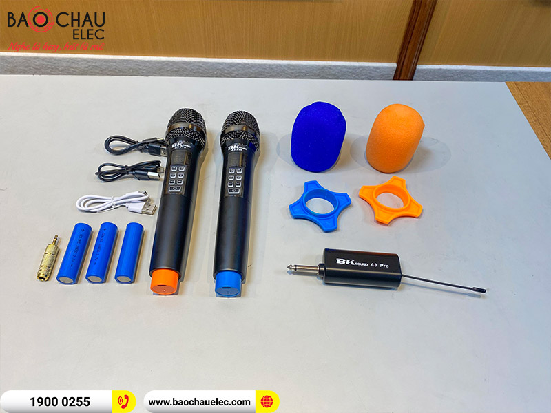 Micro kh&ocirc;ng d&acirc;y BKSound A3 Pro 