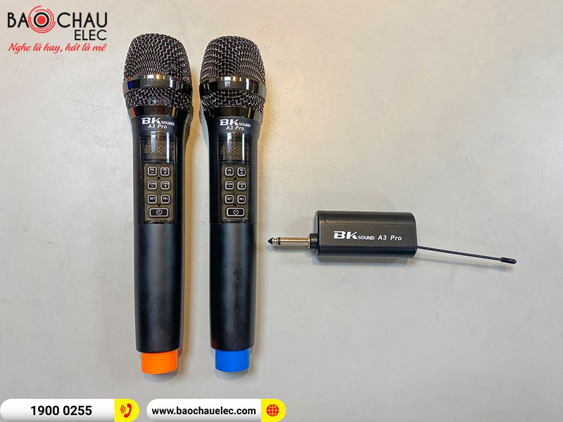 Micro kh&ocirc;ng d&acirc;y BKSound A3 Pro 