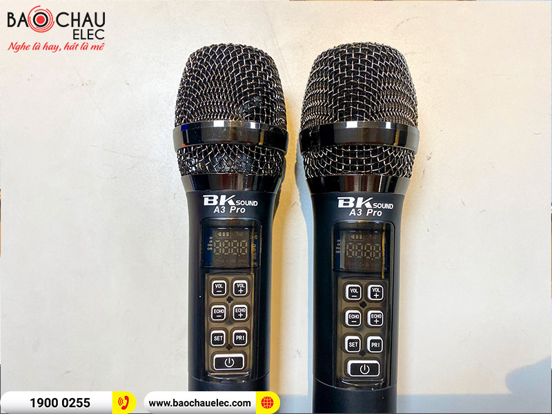 Micro kh&ocirc;ng d&acirc;y BKSound A3 Pro 
