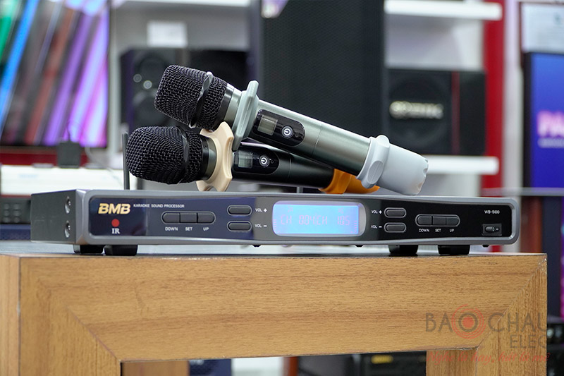 Micro kh&ocirc;ng d&acirc;y BMB WB-5000 (model 2021)
