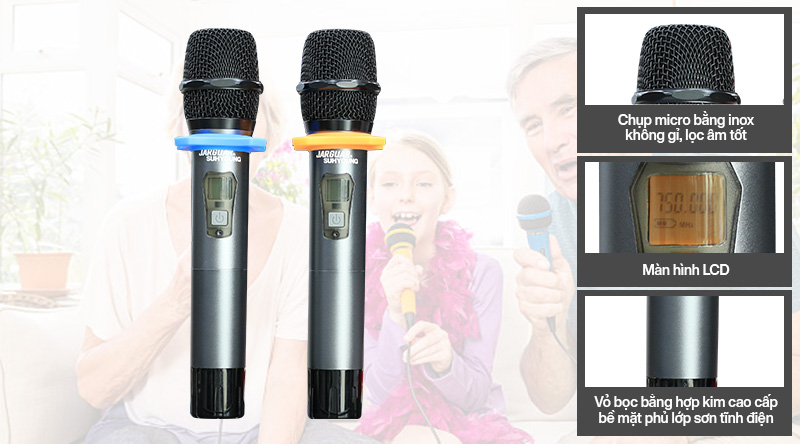 Thiết kế tay micro không dây Jarguar KMS888