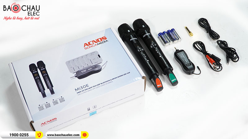 Micro liền vang số Acnos Mi30E