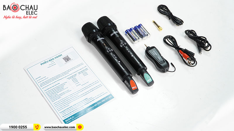 Hướng dẫn d&ograve; tần số, d&ograve; s&oacute;ng micro Acnos Mi30E