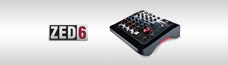Mixer Allen & Heath ZED-6