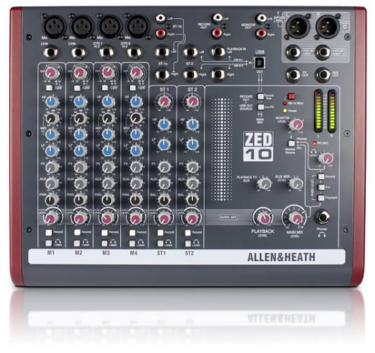 Mixer Allen & Heath ZED-1002