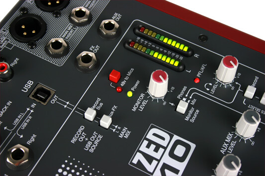 Mixer Allen & Heath ZED-1002