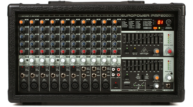Mixer Behringer PMP2000D