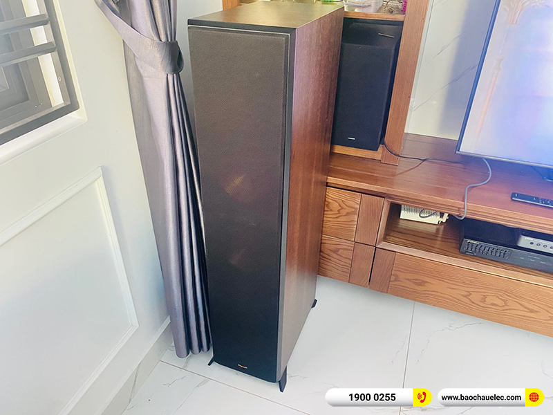 Lắp đặt dàn nghe nhạc, karaoke trị giá gần 80 triệu cho anh Đường tại Hải Phòng (Klipsch RP-8000II, Denon PMA 1700NE, Yamaha WXC-50)