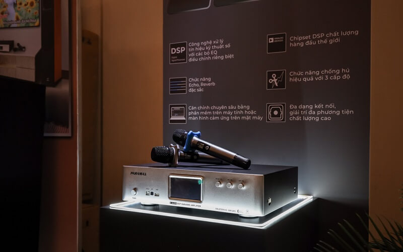 Paramax ra mắt bộ đ&ocirc;i Amply t&iacute;ch hợp vang số Z-A450 v&agrave; loa đứng Hifi Euro 8 series h&aacute;t karaoke tại gia tuyệt vời