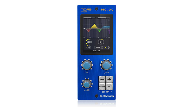 PEQ 3000 NATIVE / PEQ 3000 -DT Controllers TC ELECTRONIC