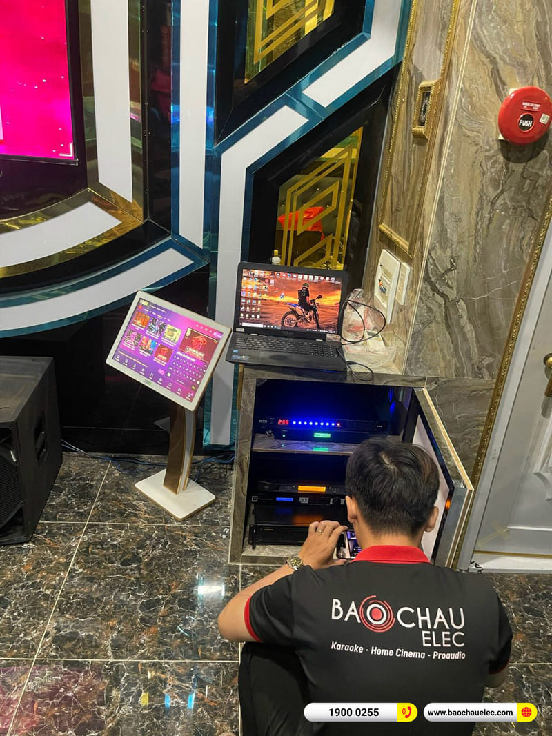 Lắp đặt 6 ph&ograve;ng h&aacute;t kinh doanh gần 341tr cho qu&aacute;n karaoke 168 ở Cần Thơ (JBL KP4010 G2, VM 840A, KX180A, Domus 15W...)