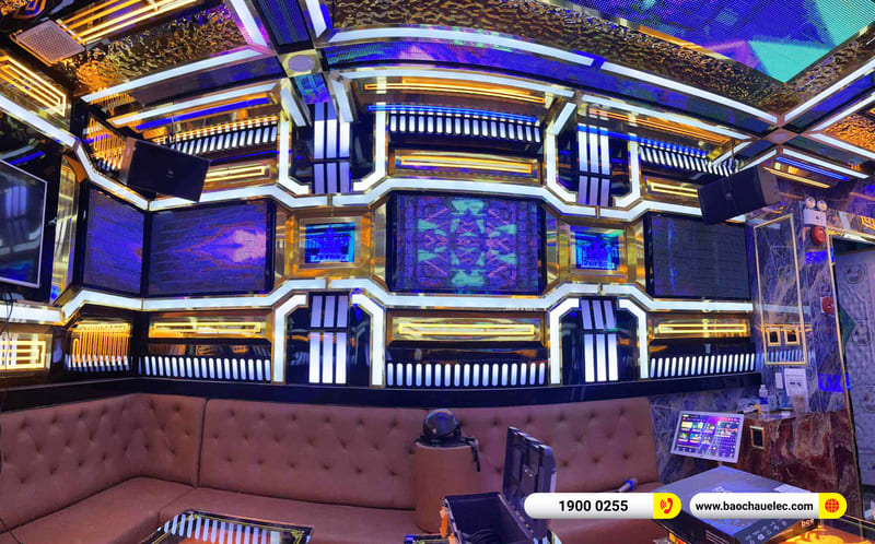 Lắp đặt 6 ph&ograve;ng h&aacute;t kinh doanh gần 341tr cho qu&aacute;n karaoke 168 ở Cần Thơ (JBL KP4010 G2, VM 840A, KX180A, Domus 15W...)