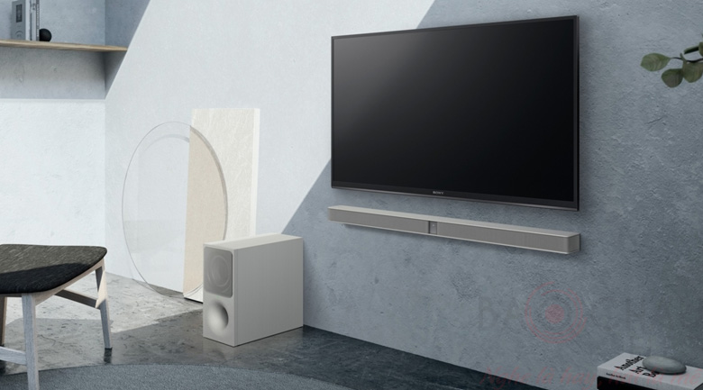 Thiết kế của loa soundbar Sony HT-CT290: Đẹp, gọn gàng, tiện lợi khi lắp đặt