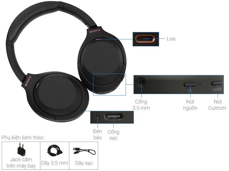 Tai nghe Sony WH-1000XM4