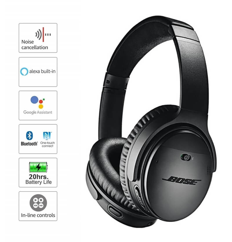 tai nghe Bose Quietcomfort 35 II