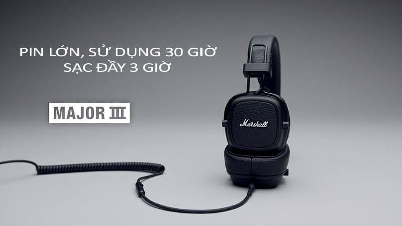 Tai nghe Bluetooth Marshall Major III