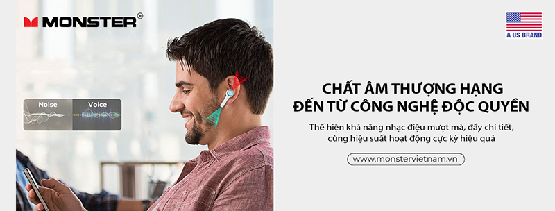 Tai nghe Monster Clarity 102 Airlinks