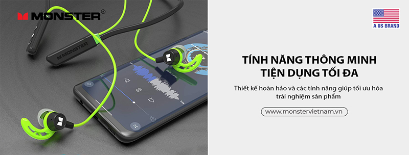 Tai nghe Monster Isport Solitaire Lite