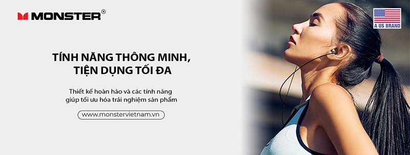 Tai nghe Monster Isport Solitaire Plus