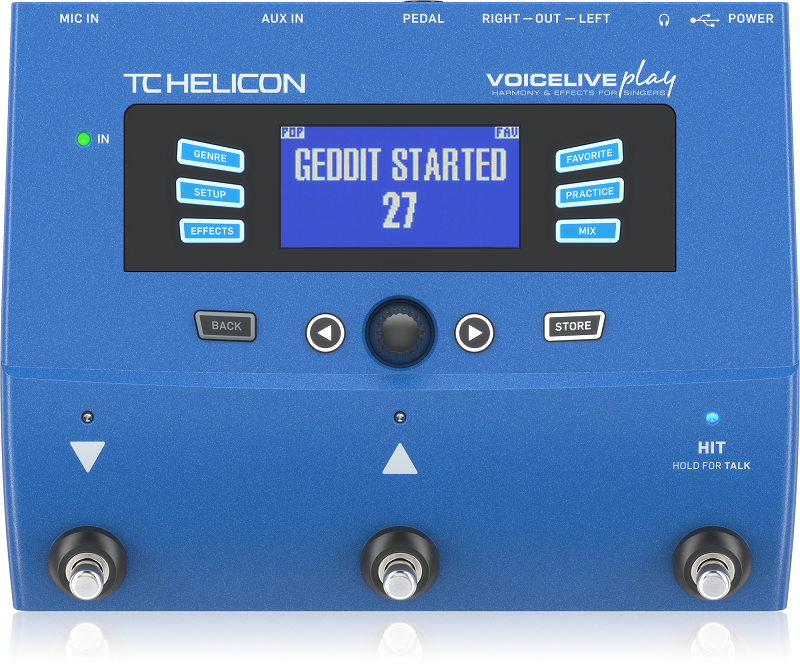 Bộ xử lý giọng hát TC Helicon VOICELIVE PLAY Harmony