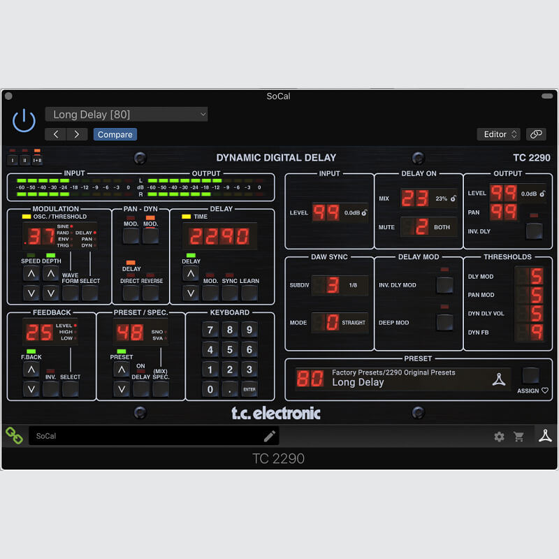 TC2290-DT Controllers TC Electronic