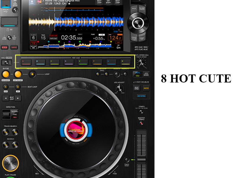 B&agrave;n DJ Pioneer CDJ 3000