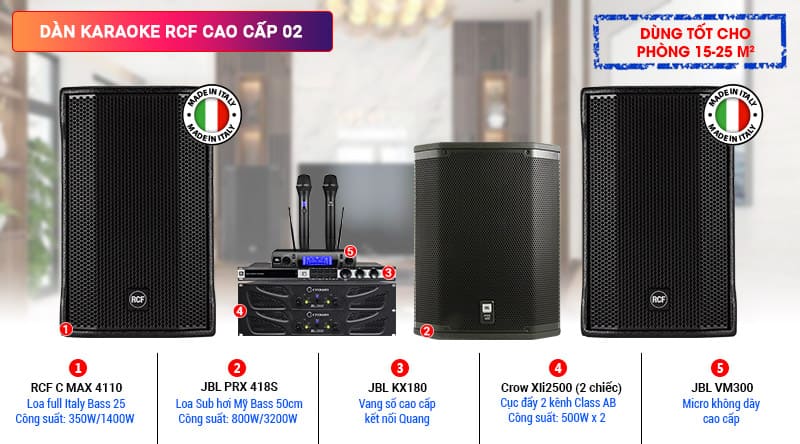 Dàn karaoke chuyên nghiệp giá rẻ
