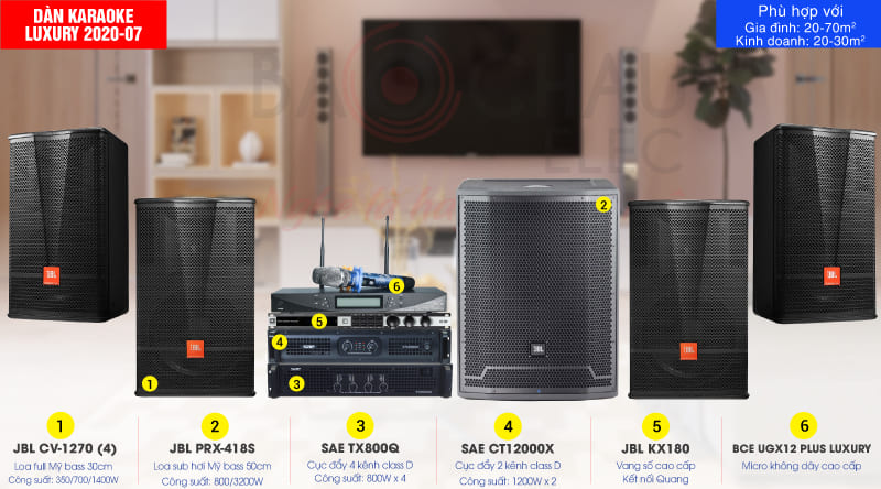 Dàn karaoke kinh doanh giá rẻ