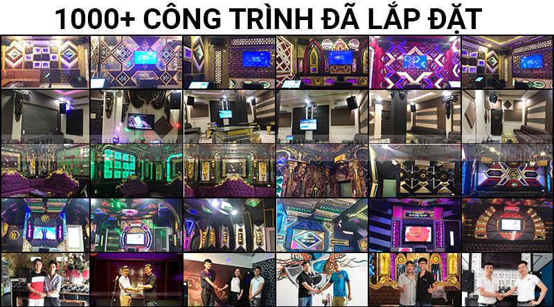 Hơn 1000 c&ocirc;ng tr&igrave;nh &acirc;m thanh đ&atilde; lắp đặt 