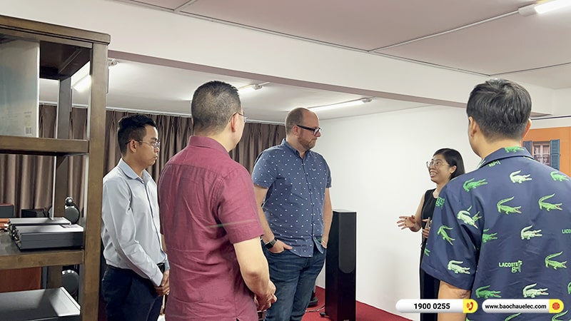 Lãnh đạo The Experts Group, đại diện Cambridge Audio sang thăm và làm việc tại Bảo Châu Elec